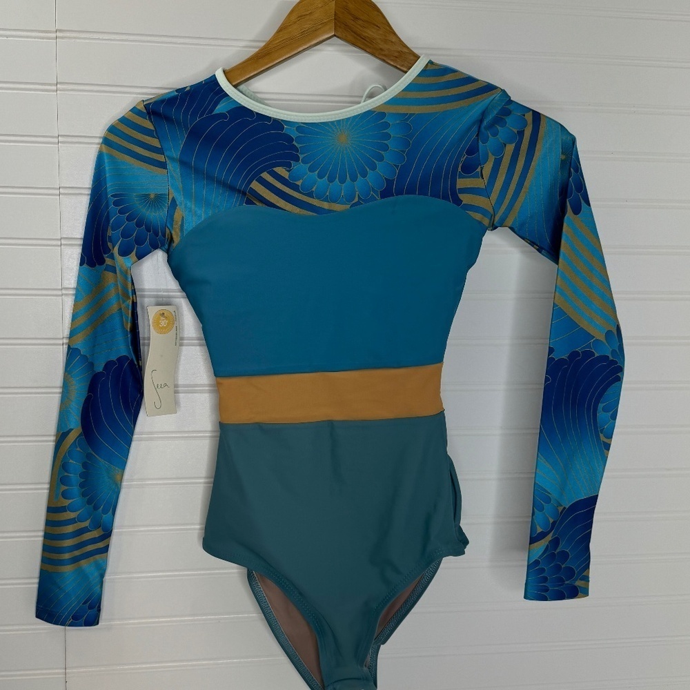 NWT Hermosa One Piece Seaflower Seea XS - Picture 3 of 8